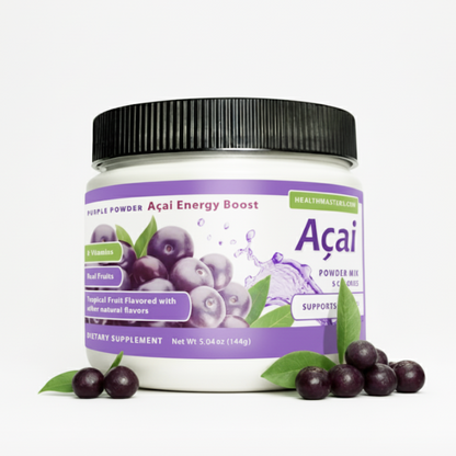 Purple Powder Açai Energy Boost