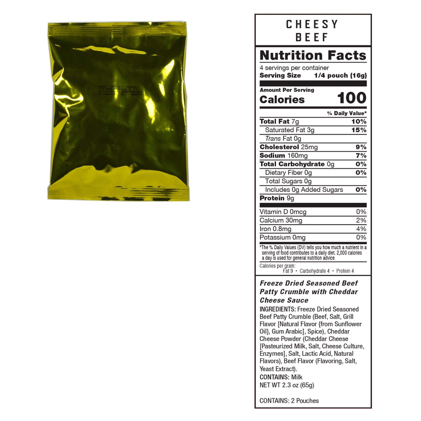 FOOD BUCKET (60 serving Meat Supply)